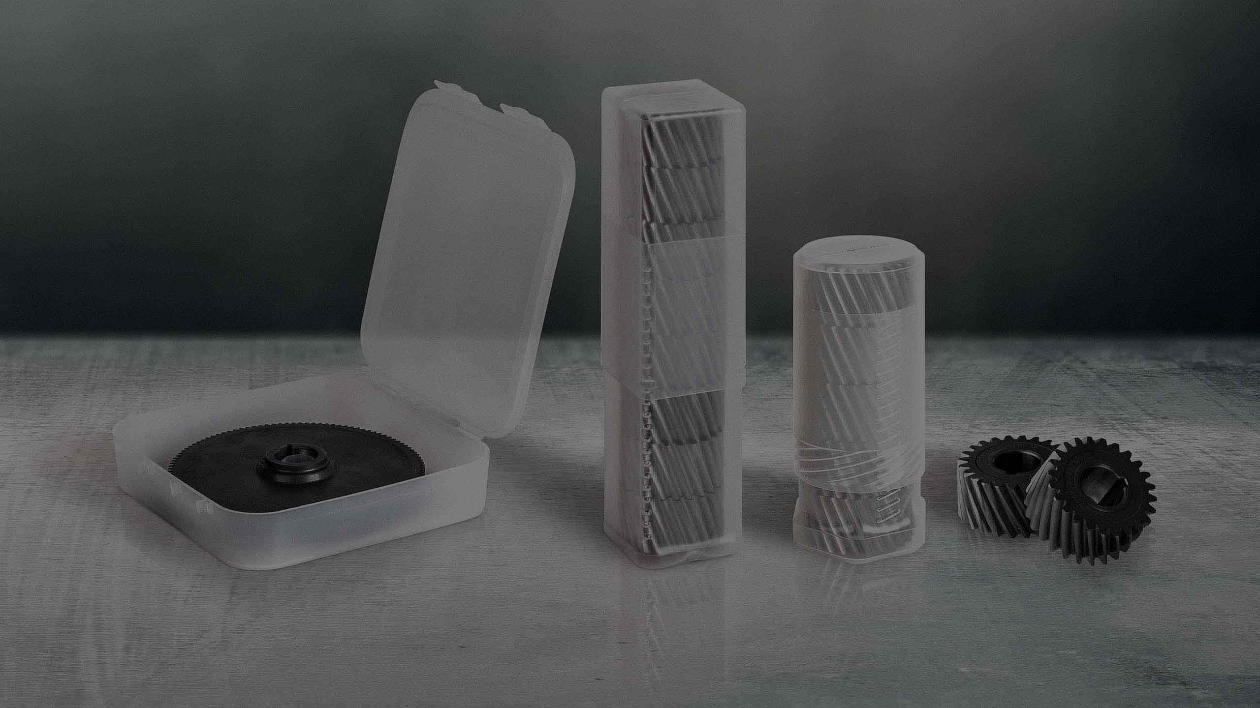 Le nostre soluzioni di imballaggio in plastica offrono una protezione efficace per i vostri ingranaggi.